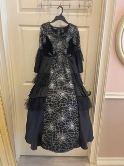 Girls costume spiderweb dress size 7/8