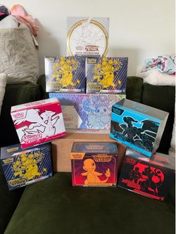 Pokemon Center Twilight Masquerade ETB Sealed Case And Many ETBs Collection