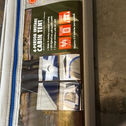  4 Person Instant Cabin Tent *BRAND NEW*