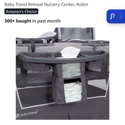 Baby Trend Bassinet , Crib , Changing Station 
