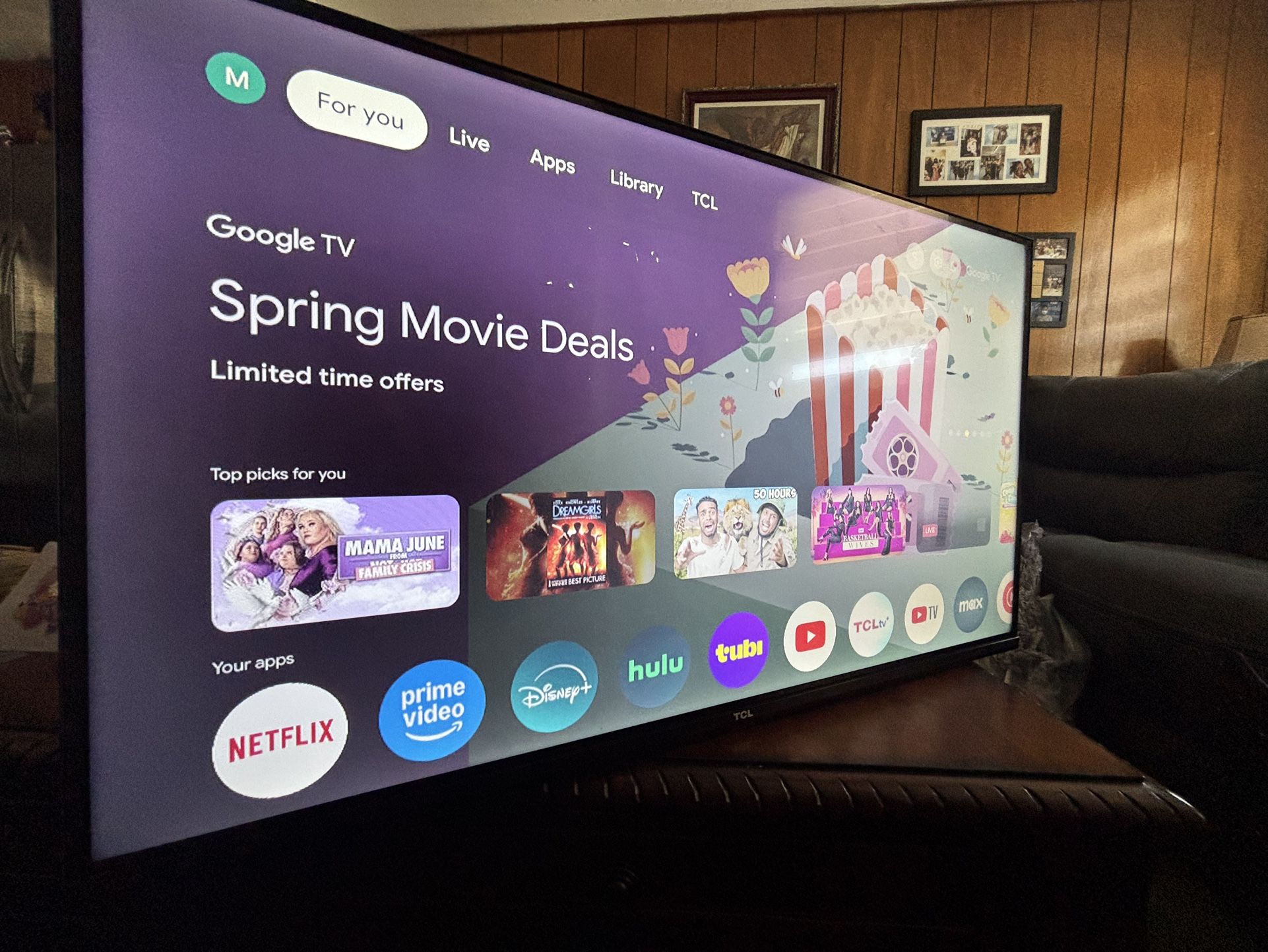 TCL Google TV 32” Full HD
