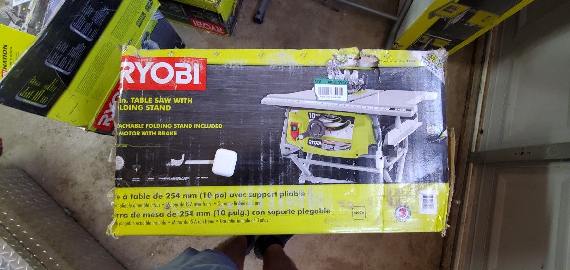 Ryobi Table Saws