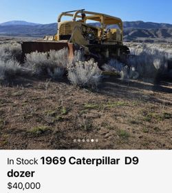 1969 Dozer Make a Offer Need It Gone 