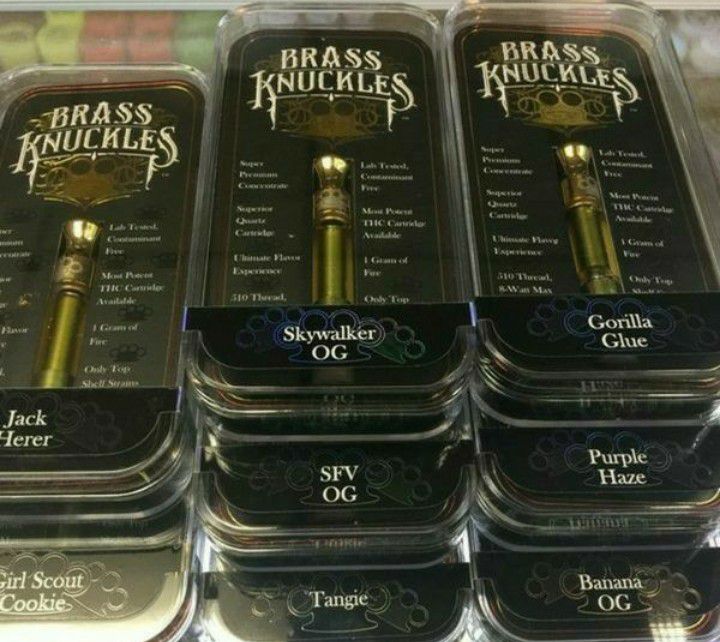 Buy Brass Knuckles 900mAh Battery in Inline Vape now