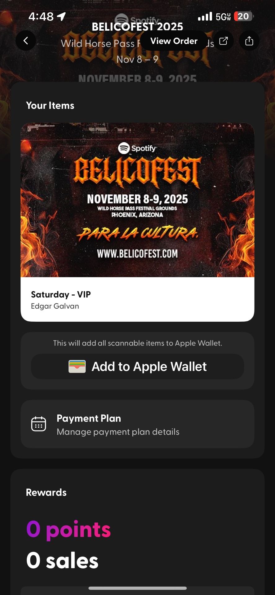 Bélico Fest Ticket Saturday