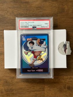 PSA 9 One Piece Dodgers x One Piece Night DON!! Card
