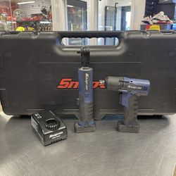 Snap On 14.4v Brushless Impact Wrench And Ratchet Set 196089/11