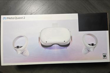 New Meta Quest 2 VR Headset (Open Box, Never Used)