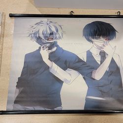 Tokyo Ghoul Kaneki Wall Scroll