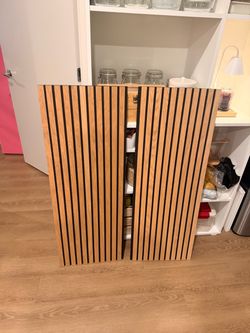 Slatted Decorative Walls (2 Pack)