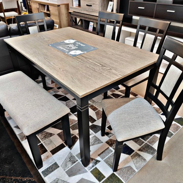 6pc Dining Table Set 