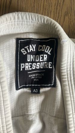 Kron Gracie Gi A3 white bjj kimono