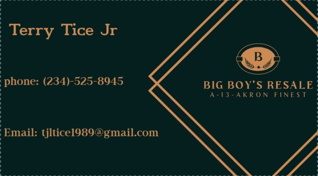 Big Boy's Resale Jewelry, Knives, Diecast Cars And More