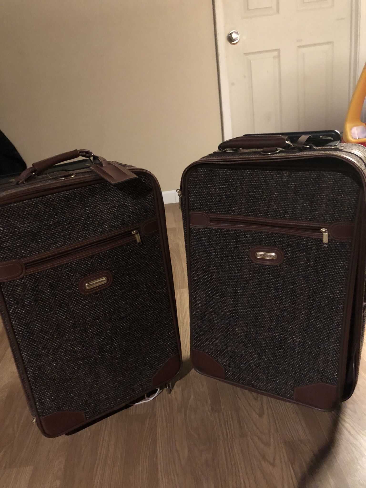 Vintage Jaguar Suit Case
