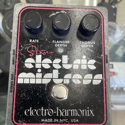 Electro harmonic flanger pedal