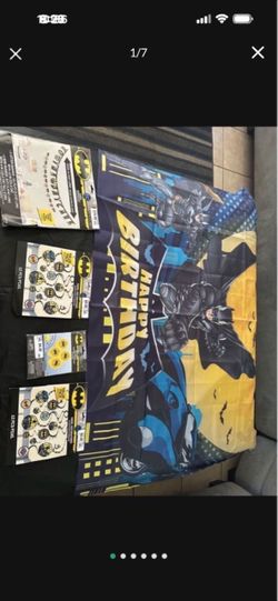 New Batman party supply bundle