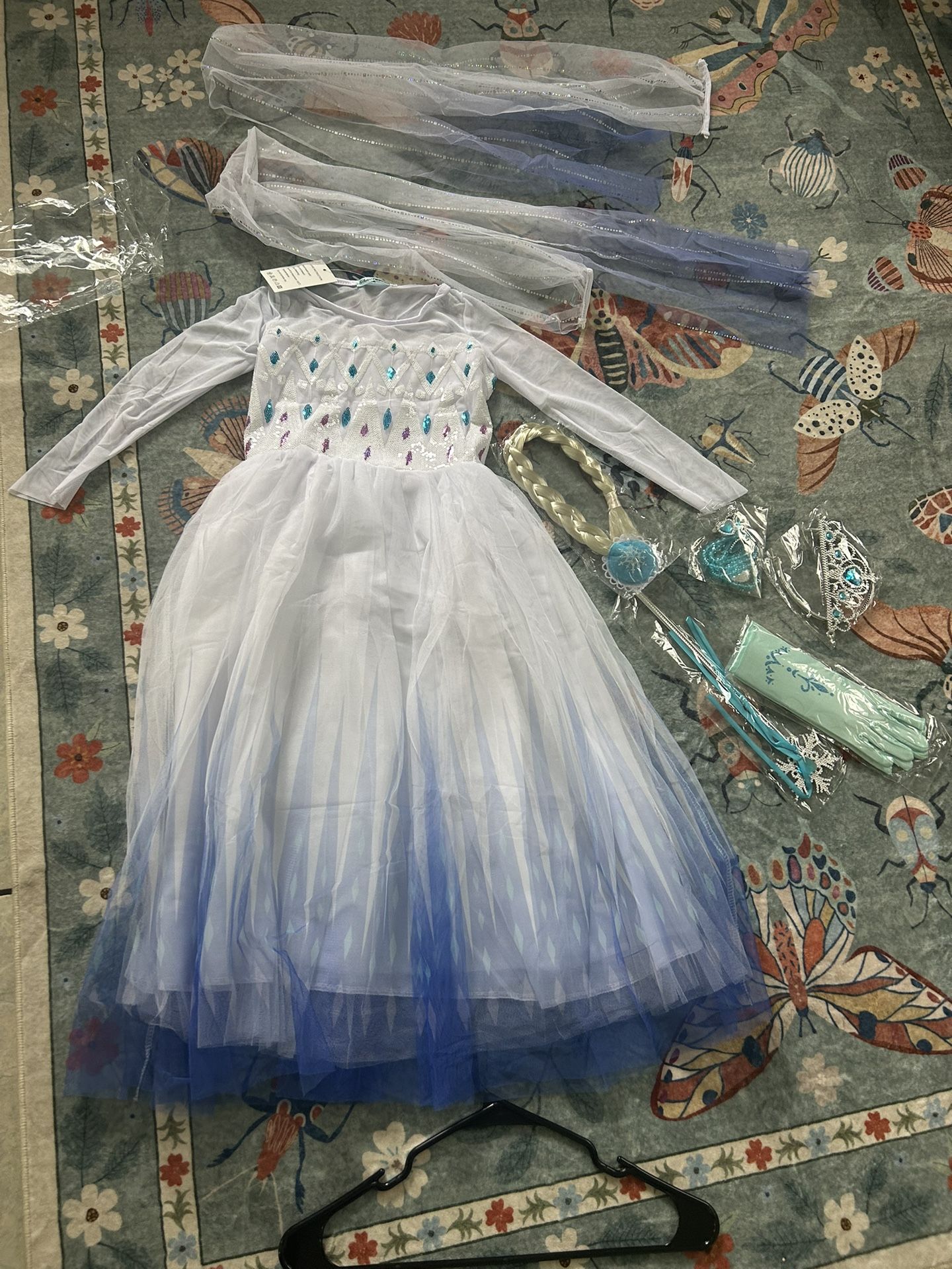 Vestido De Princesa De Elsa De Frozen Nuevo