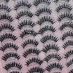 20 Piece Eyelashes 