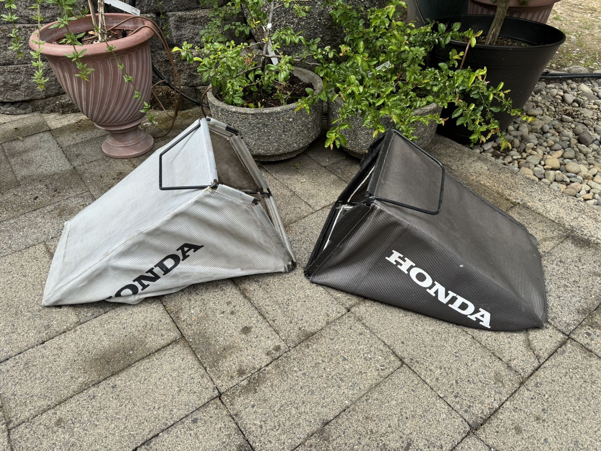 2 Honda Lawnmower Bags