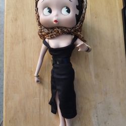Betty Boop Porcelain Doll