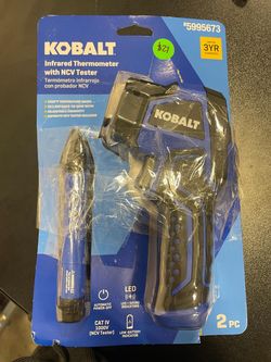 Kobalt Infrared Thermometer with NCV Tester 2-Piece