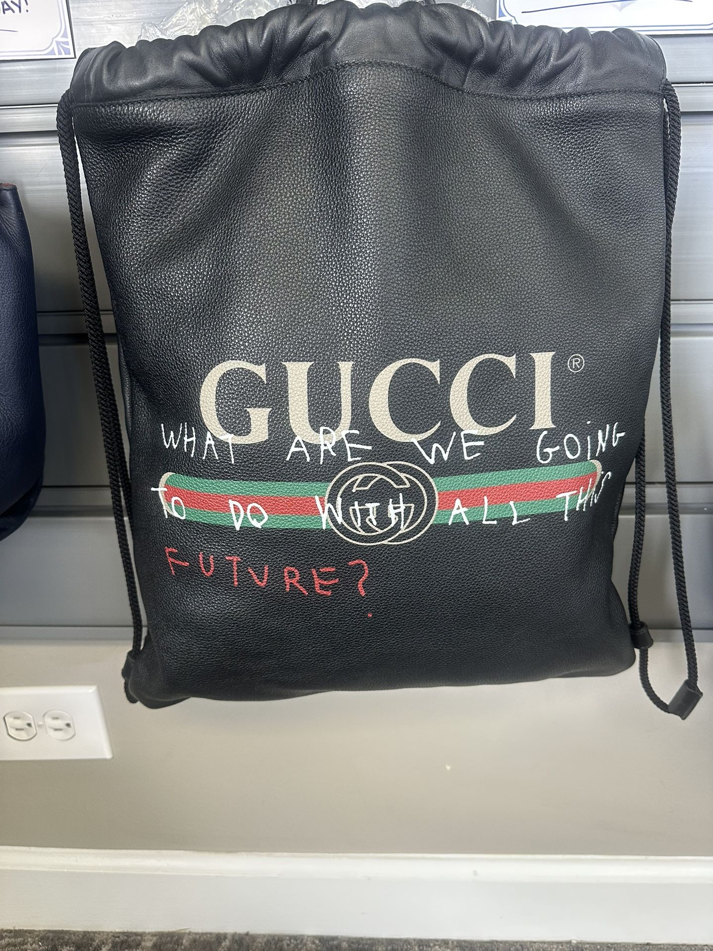 Gucci X Coco Drawstring Bag