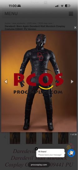Daredevil suit