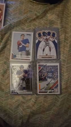 Danny Dimes RCs and the man Barkley