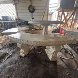 Table And Bench Set