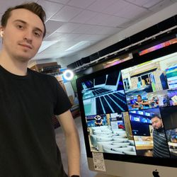 27” iMac 3.0GHZ 4 Core i5 - 128GB RAM - AMD  Radeon Pro 570Y - 1.03TB Fusion 