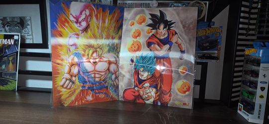 Goku holographic posters