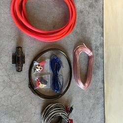 8 gauge wiring kit for 1000 watts - $25
