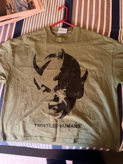 Troubled Humans Graphic T-Shirt