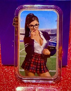 Bullion Baddies Tutor Tessa Snack Pack Series 3, 1oz Silver Bar, Nice W/COA 145