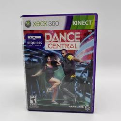 Dance Central  Microsoft Xbox 360, 2010 Complete CIB Tested & Working