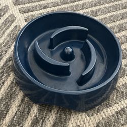 Blue Slow Feeding Bowl