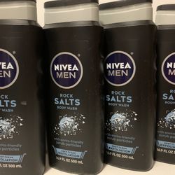Nivea Men Rock Salts Body Wash —16.9oz 