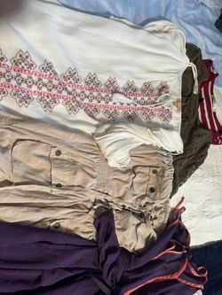 Womens Casual Summer Dress Lot Mixed Prints Boho Utility Tunic Bundle