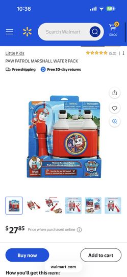 Paw Patrol Backpack Sprayer