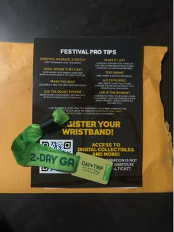 Day trip tickets