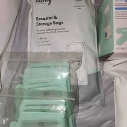 Baby Feeding Storage Bundle – Bags & Nursing Pads (Motif, Nanobébé, Target)