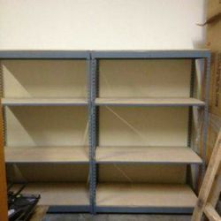 Shelving Warehouse Boltless Racks 72 in W x 24 in D Industrial Storage