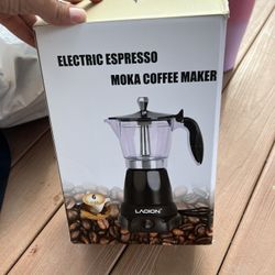 Expresso Moka Cuban Coffee Electrical Coffee Maker 6 Cups 