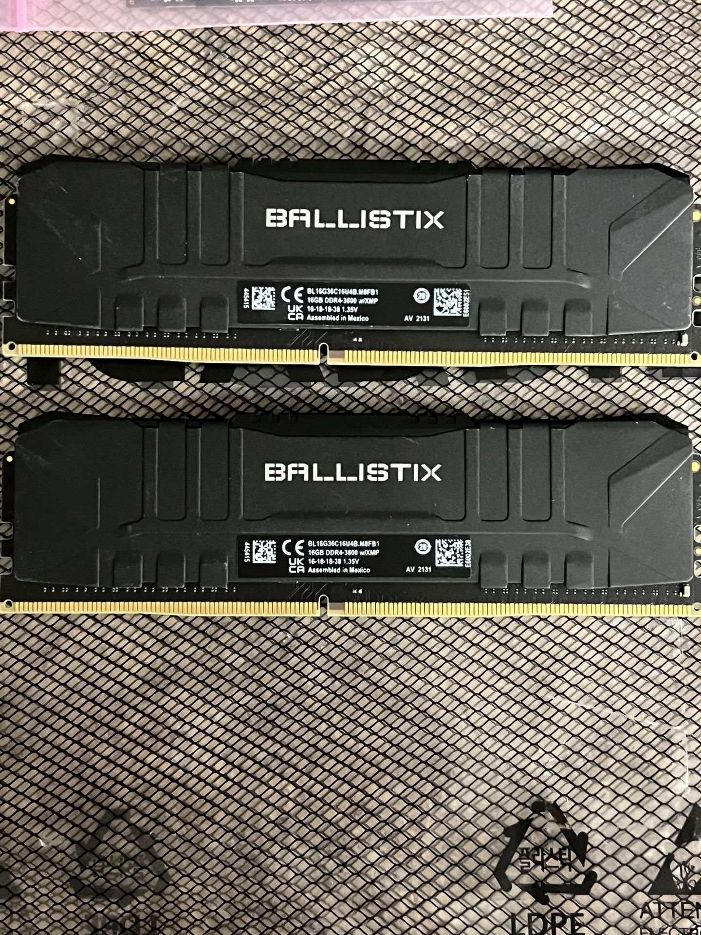 Crucial 32GB 3600mhz DDR4 Memory