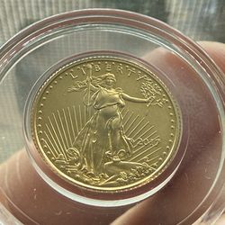 2017 1/10 oz American Gold Eagle Coin BU
