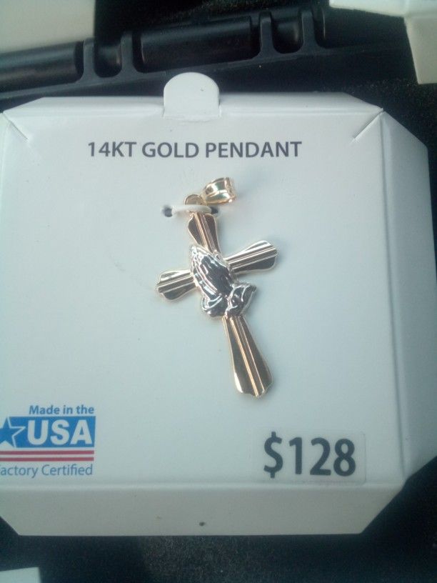 14kt Praying Hand Pendent,All Products : American Fashion Style Bags On Sale