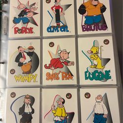 1994 Popeye Trading cards