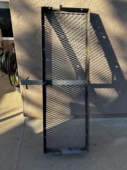 Hitch storage rack