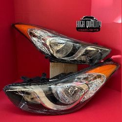 Hyundai Elantra 2011. 2013 headlights.