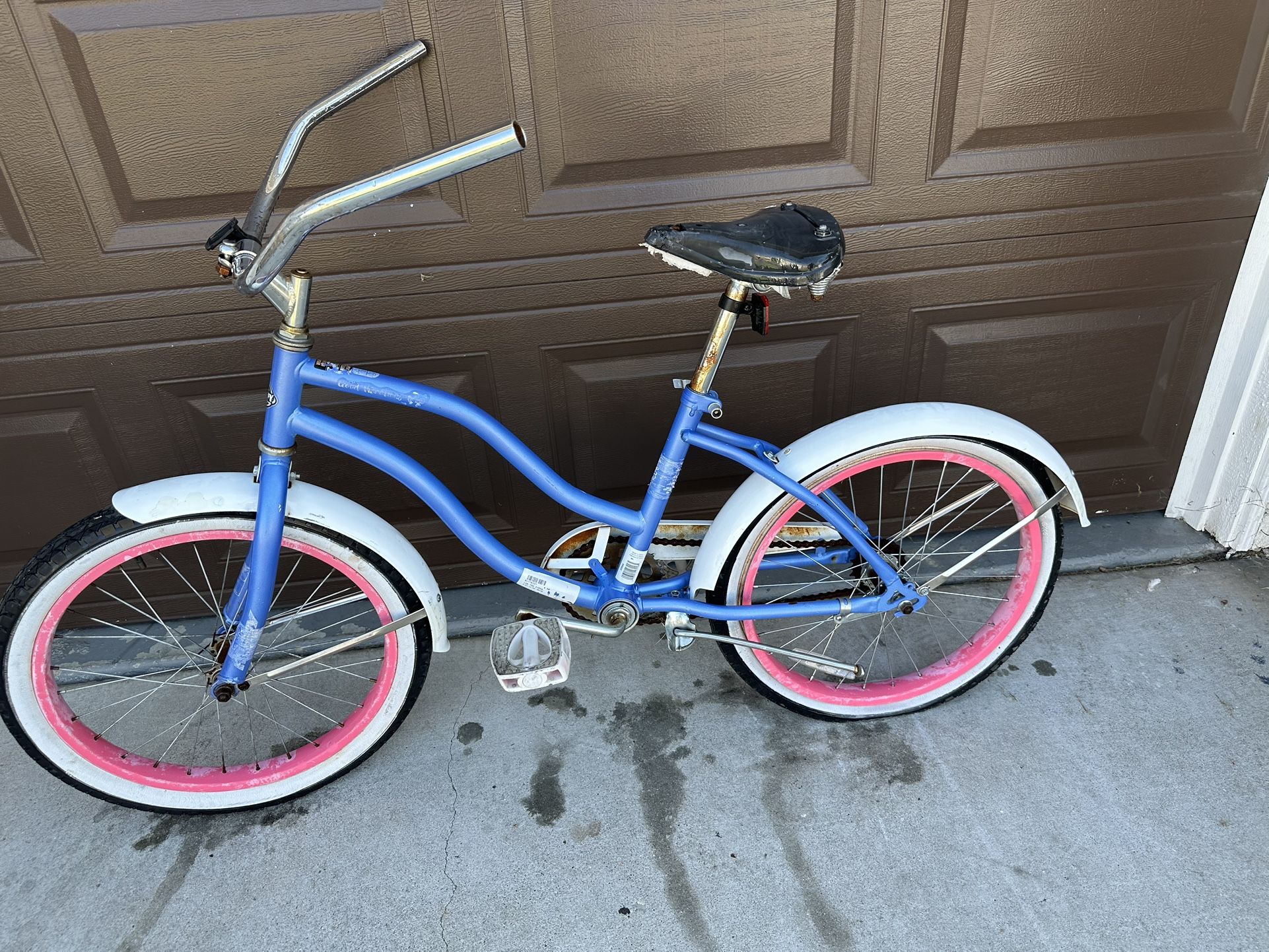 20” Girls Beach Bike